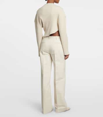 Pantalones Banew de algodón y lana | The Row