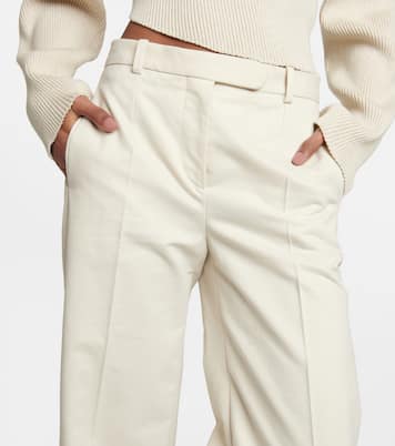Pantalones Banew de algodón y lana | The Row