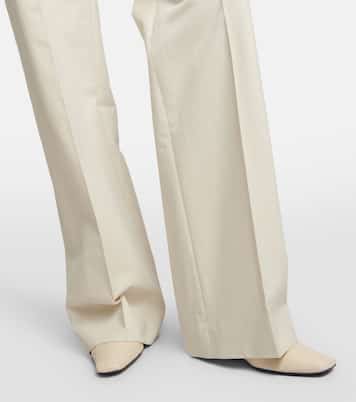 Pantalones Banew de algodón y lana | The Row