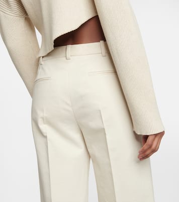 Pantalones Banew de algodón y lana | The Row