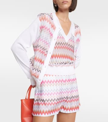 Shorts in misto cotone a zig-zag | Missoni