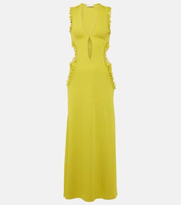 Vestido midi Carina con volantes | Christopher Esber