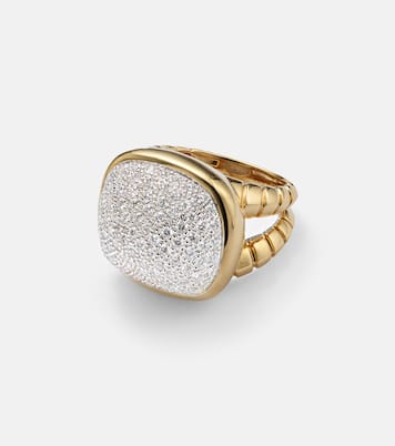 Bague Tigella en or 18 ct et diamants | Marina B