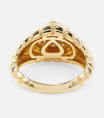 Anello Timo in oro 18kt con diamanti | Marina B