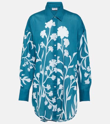 Camisa de algodón floral | Juliet Dunn