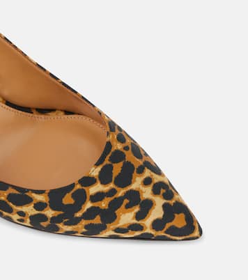 Bow Tie 85 leopard-print pumps | Aquazzura
