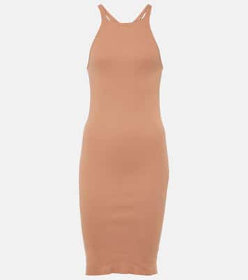 Vestido corto de algodón | Rick Owens