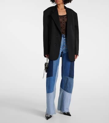 Top Moonogram aus Mesh | Marine Serre