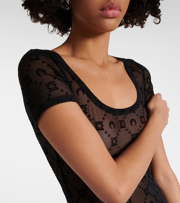 Top Moonogram aus Mesh | Marine Serre