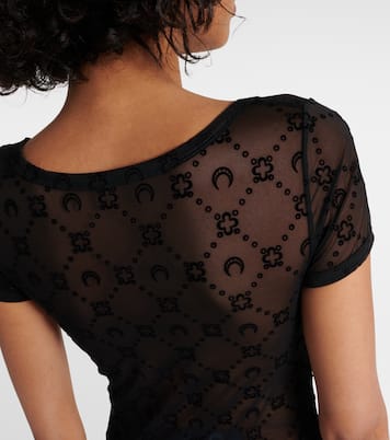 Top Moonogram aus Mesh | Marine Serre