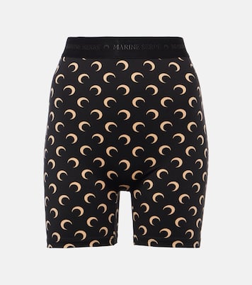 Shorts All Over Moon in jersey | Marine Serre