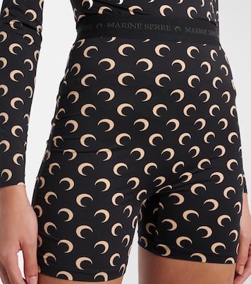 Shorts All Over Moon in jersey | Marine Serre