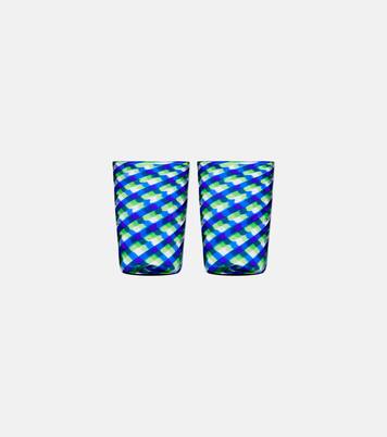 Set di 2 bicchieri Rainbow Swirl | Aquazzura Casa