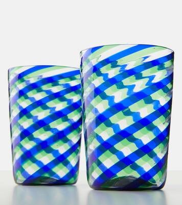 Set di 2 bicchieri Rainbow Swirl | Aquazzura Casa
