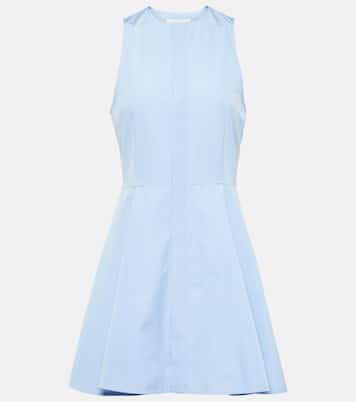 Hemdblusenkleid Godet aus Baumwollpopeline | Ami Paris