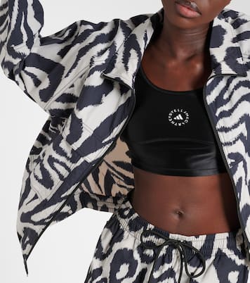 TrueCasuals printed jacket  | Adidas by Stella McCartney