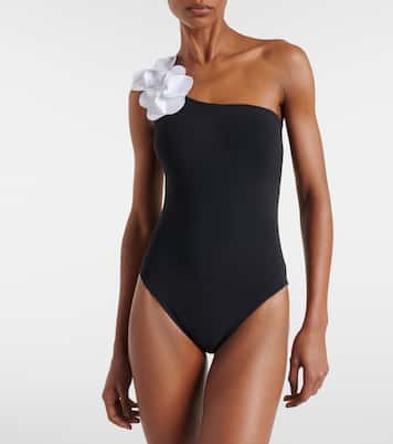 Costume intero Tess con applicazioni floreali | Karla Colletto