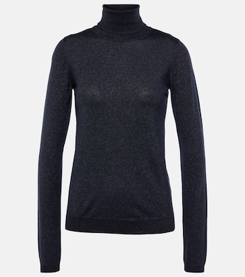 Top de cuello alto de mezcla de cachemir | Brunello Cucinelli