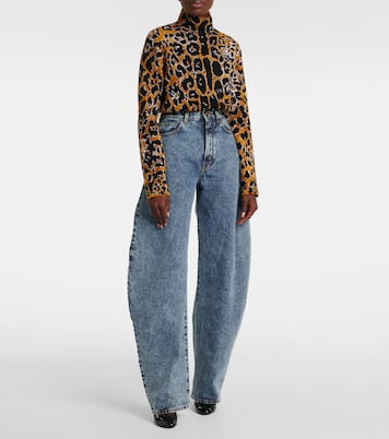 Pullover Leopard aus Jacquard | Alaïa