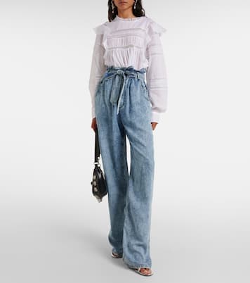 High-Rise Wide-Leg Jeans Priana | Marant Etoile