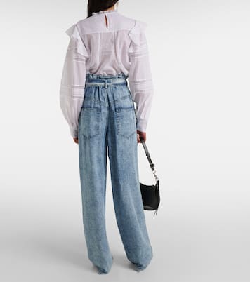 High-Rise Wide-Leg Jeans Priana | Marant Etoile