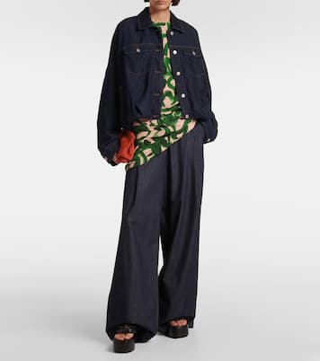 Veste oversize en jean | Dries Van Noten