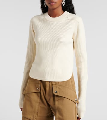 Jersey Gabyne trenzado de mezcla de lana | Marant Etoile