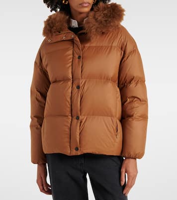 Piumino con shearling | Yves Salomon