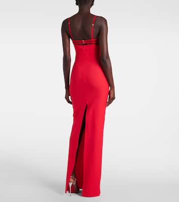 Maxikleid aus Crêpe | Nensi Dojaka