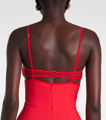Maxikleid aus Crêpe | Nensi Dojaka