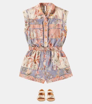 Playsuit Tallow aus Baumwolle | Zimmermann Kids
