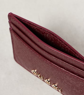 Kartenetui Gucci Script aus Leder | Gucci