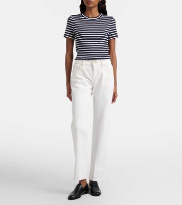 High-Rise Straight Jeans | 7 For All Mankind