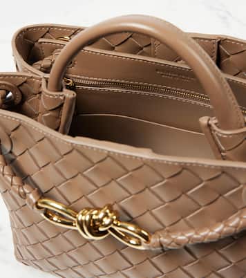 Sac Andiamo Small en cuir intrecciato | Bottega Veneta
