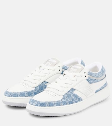 Baskets G Move en cuir et jean | Givenchy