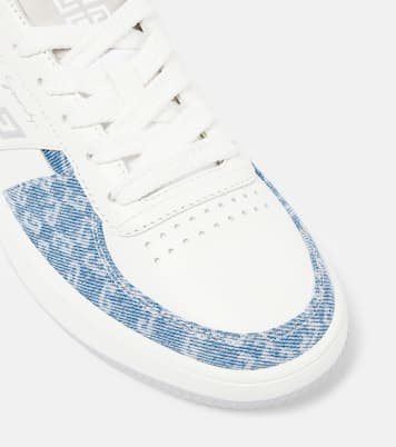 Baskets G Move en cuir et jean | Givenchy