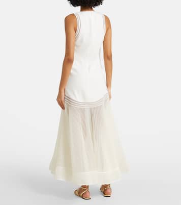 Maxikleid Zakaria mit Mesh | Simkhai