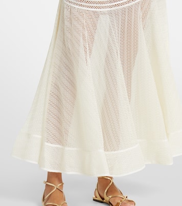 Maxikleid Zakaria mit Mesh | Simkhai
