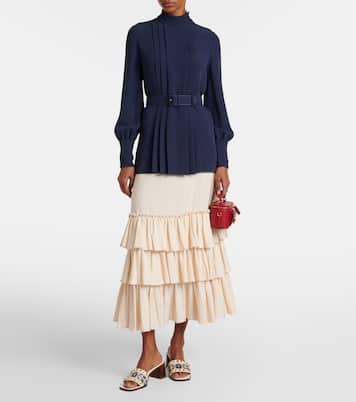 County 60 Rockstud embroidered mules | Valentino Garavani
