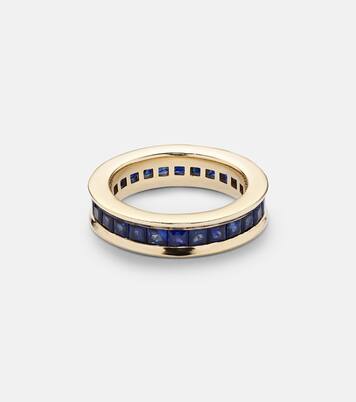 Bague Ivy Eternity en or 18 ct et saphirs | Octavia Elizabeth