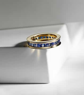 Bague Ivy Eternity en or 18 ct et saphirs | Octavia Elizabeth