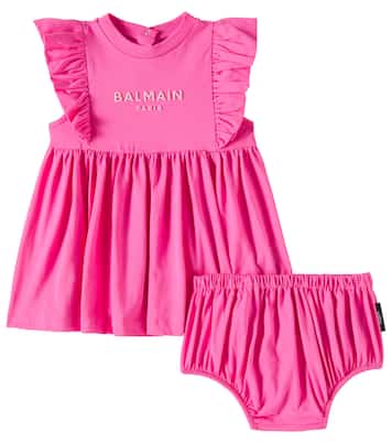 Baby Set aus Kleid und Höschen | Balmain Kids