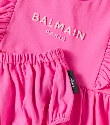 Baby Set aus Kleid und Höschen | Balmain Kids