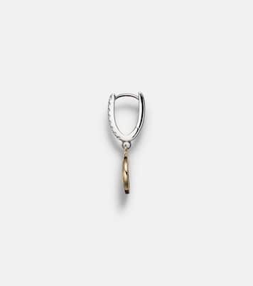 Boucle d'oreille unique Vivacity Mini en or 18 ct et diamants | FoundRae