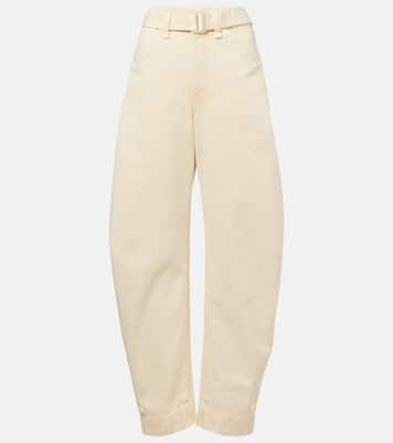 Belted barrel-leg jeans | Lemaire