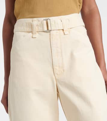 Belted barrel-leg jeans | Lemaire