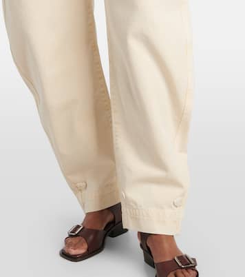 Belted barrel-leg jeans | Lemaire