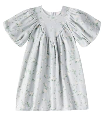 Bedrucktes Kleid aus Baumwoll-Chambray | Petite Amalie  