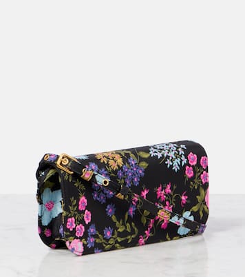 Verzierte Clutch Locò Small aus Moiré | Valentino Garavani