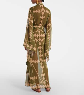 Cover-up aus Georgette | Johanna Ortiz